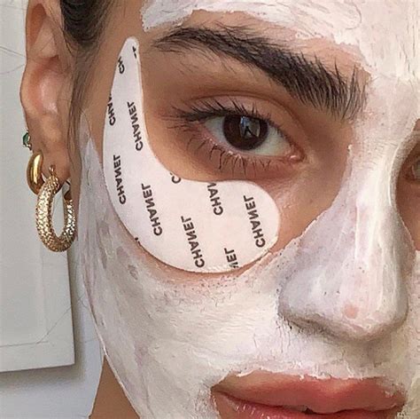 chanel face madk|Chanel eye masks.